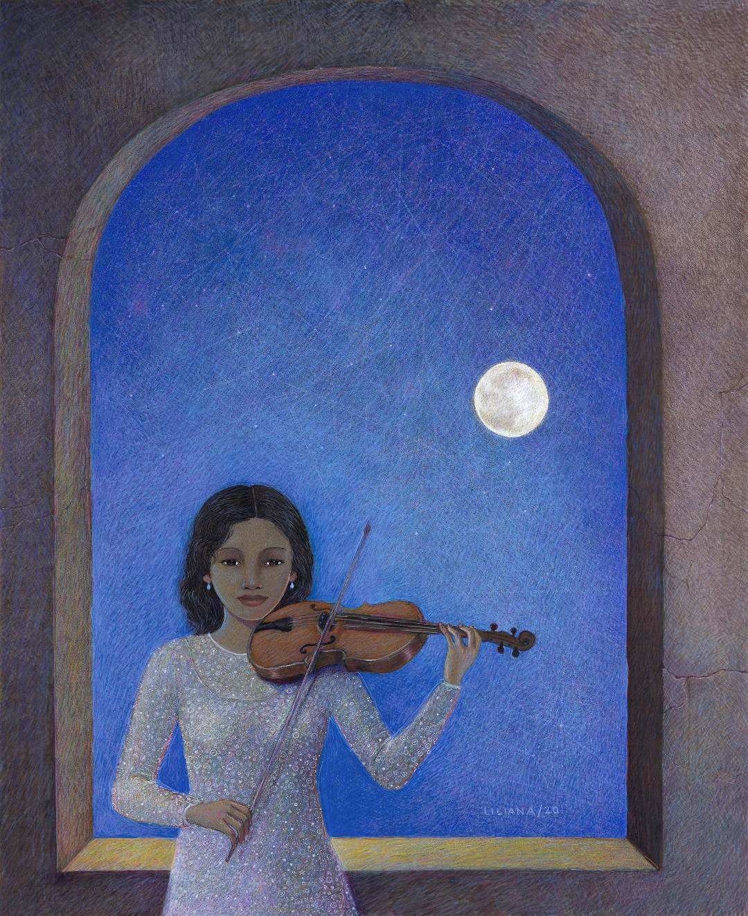 Girl and Violin